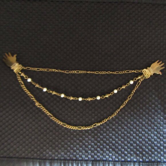 Vintage Sweater Chains 1 hand on each side - Picture 1 of 12